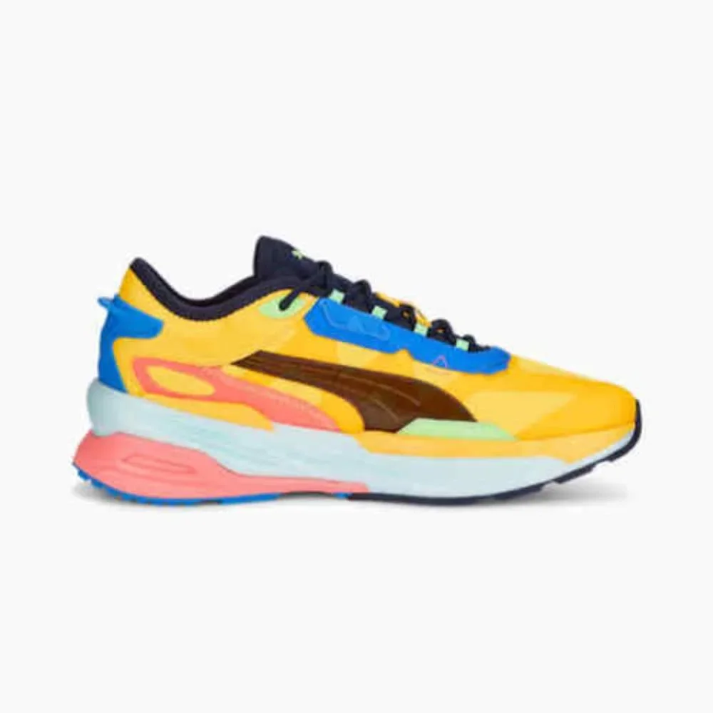 Puma Extent NITRO Energy Mens Athletic Shoes Yellow Blue 387654-01 NEW Sz 9.5 - Picture 2 of 8